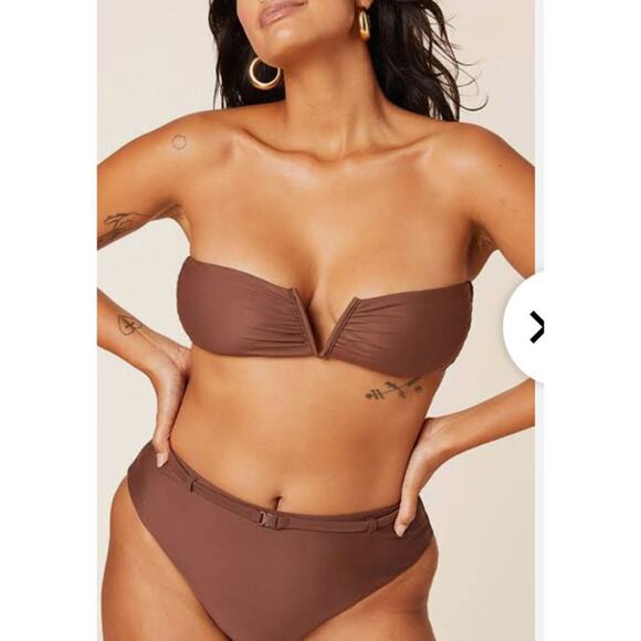 Andie The Scala Top in Espresso NWT - Picture 1 of 8